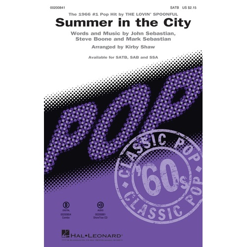 Summer In The City SSA (Octavo)