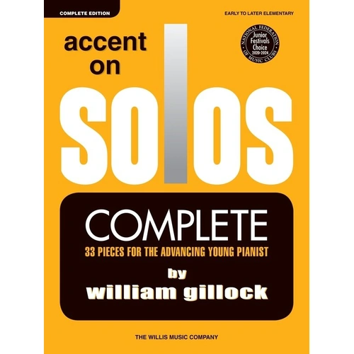 Gillock - Accent on Solos Complete