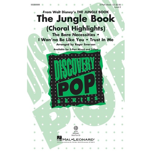 Jungle Book (Choral Highlights) ShowTrax CD (CD Only)
