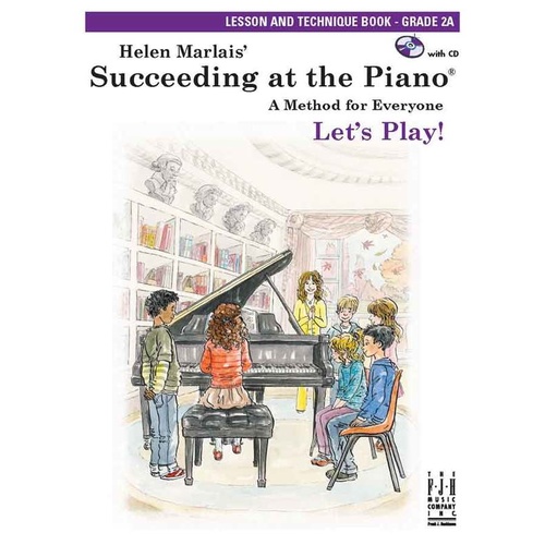 SUCCEEDING AT THE PIANO GR 2A LESSON TECH Book/CD