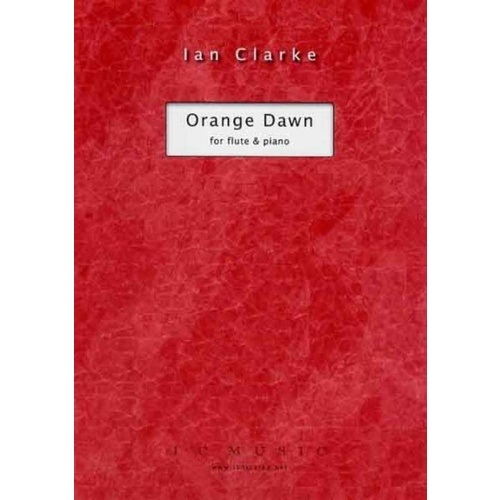 Clarke - Orange Dawn Flute/Piano