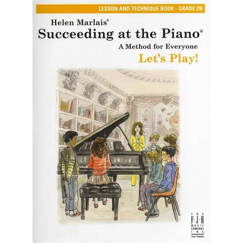 SUCCEEDING AT THE PIANO GR 2B LESSON TECH Book/CD