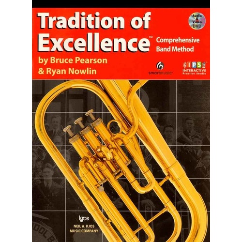 Tradition Of Excellence Book 1 E Flat Horn Book/DVD