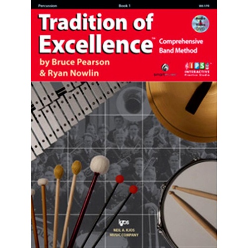 Tradition Of Excellence Book 1 Percussion Book/DVD