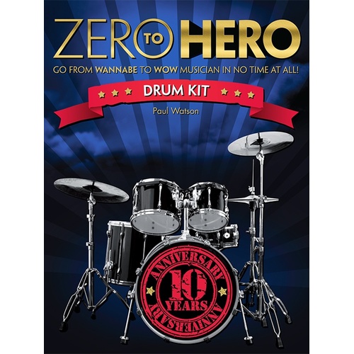 Zero To Hero Drum Kit Revised Edition (Softcover Book)