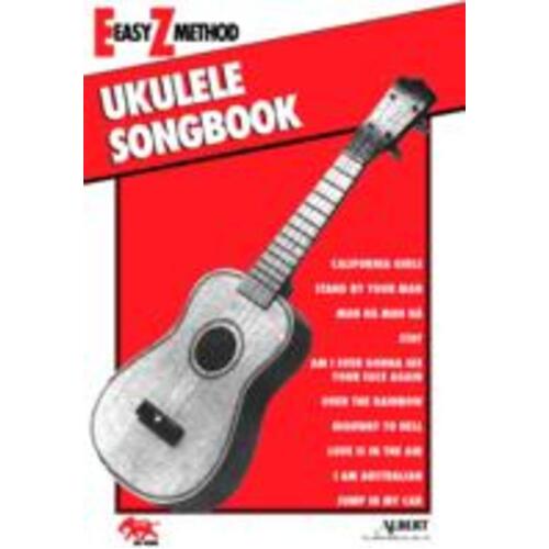Ez Method Ukulele Songbook Red (Softcover Book)