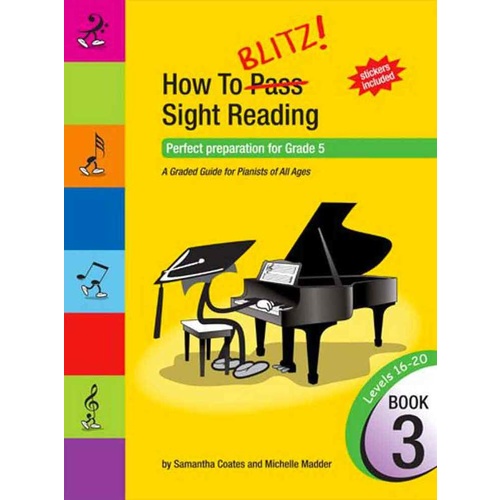 HOW TO BLITZ SIGHT READING Book 3 GR 5