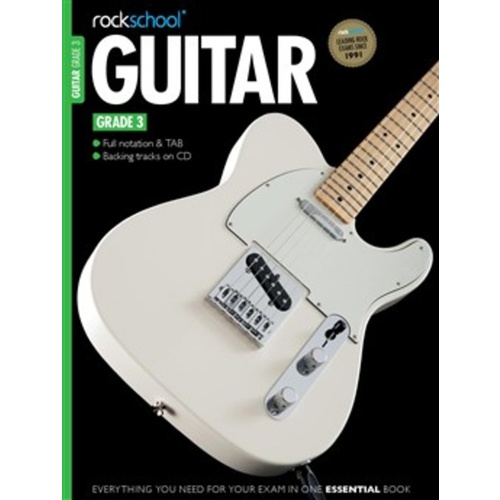 Rockschool Guitar Grade 3 Book/CD 2012-2018