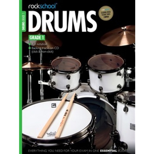 Rockschool Drums Gr 1 Book/Online Audio 2012 - 2018