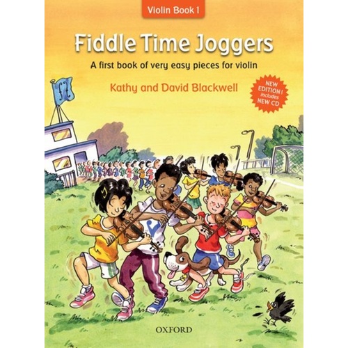 FIDDLE TIME JOGGERS VIOLIN Book/CD REVISED