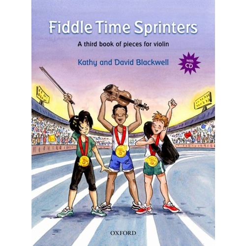 FIDDLE TIME SPRINTERS VIOLIN Book/CD REVISED