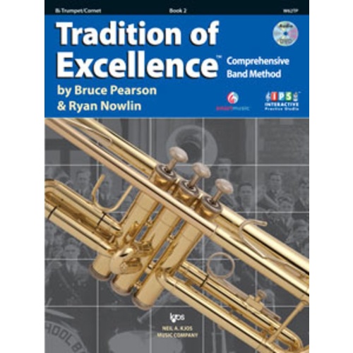 Tradition Of Excellence Book 2 Trumpet Book/DVD