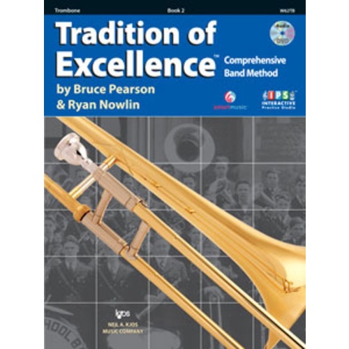 Tradition Of Excellence Book 2 Trombone Book/DVD