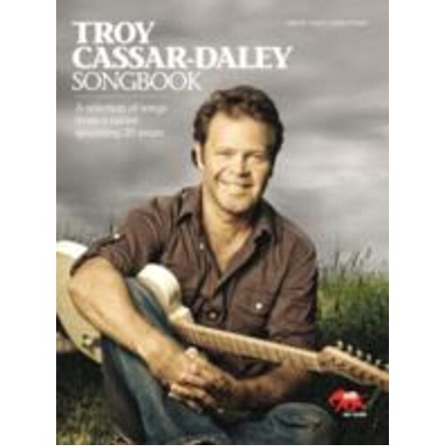 Troy Cassar Daley Songbook (Softcover Book)