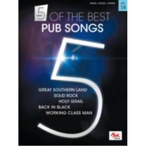 Take 5 Of The Best No 14 Pub Songs PVG (Softcover Book)