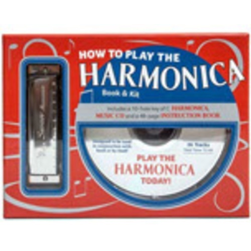HOW TO PLAY THE HARMONICA Book/ CD/ HARP BOXED KIT