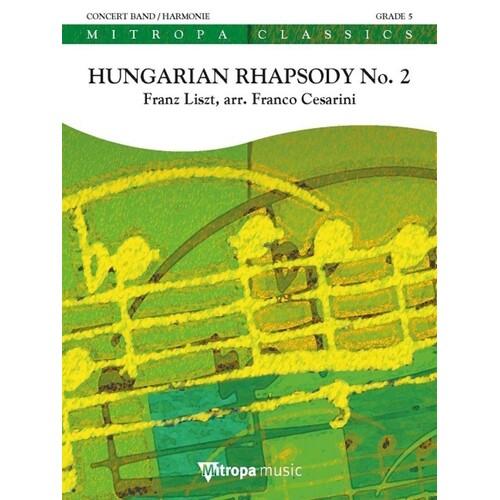 Hungarian Rhapsody No 2 Concert Band 5 Score/Parts