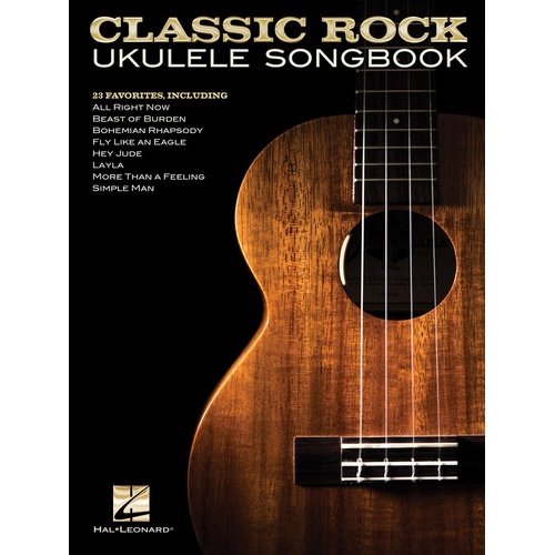 Classic Rock Ukulele Songbook (Softcover Book)