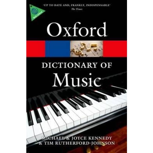 OXFORD DICTIONARY OF MUSIC 6th ED PAPERBACK