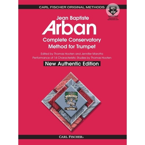 Arban - Complete Conservatory Method Trumpet Book/Online Media