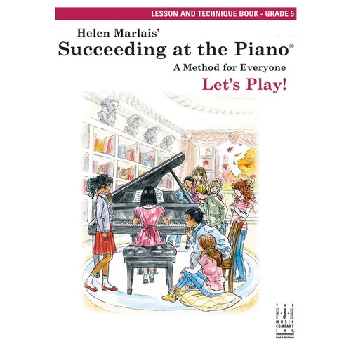 SUCCEEDING AT THE PIANO GR 5 LESSON and TECH BOOK