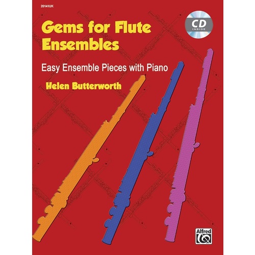 Gems For Flute Ensemble Book/CD