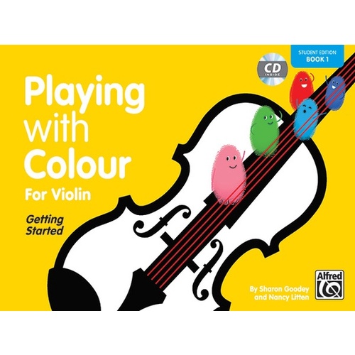 Playing With Colour For Violin Book 1 Book/CD