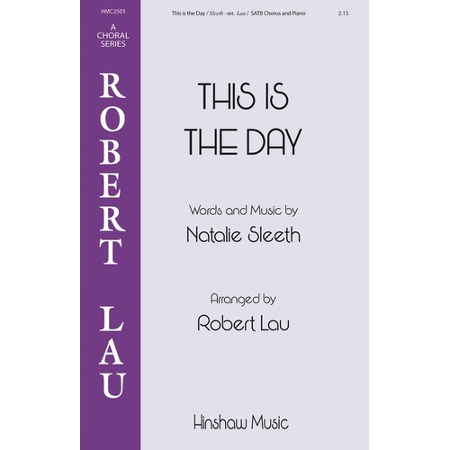 This Is The Day SATB (Octavo)