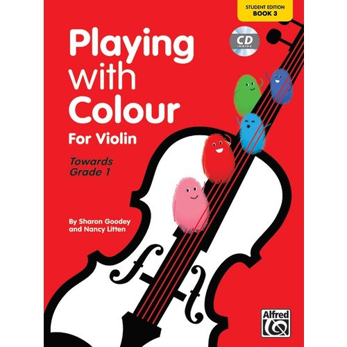 Playing With Colour For Violin Book 3 Book/CD