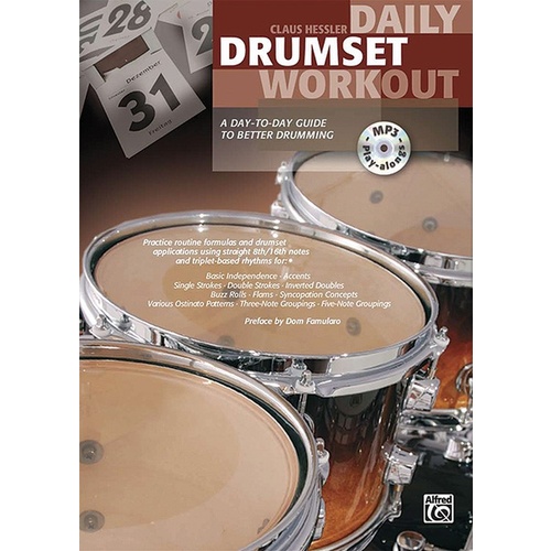 Daily Drumset Workout Book/CD
