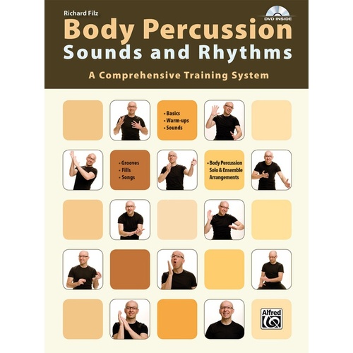 Body Percussion: Sounds and Rhythms Book and DVD