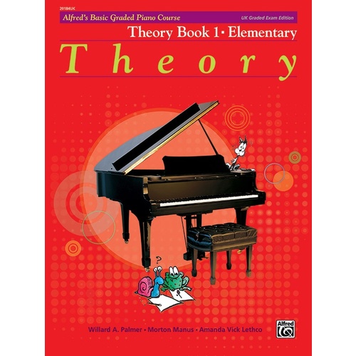 Alfred's Basic Graded Piano Course Theory Book 1