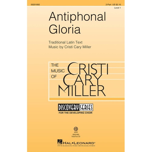 Antiphonal Gloria VoiceTrax CD (CD Only)