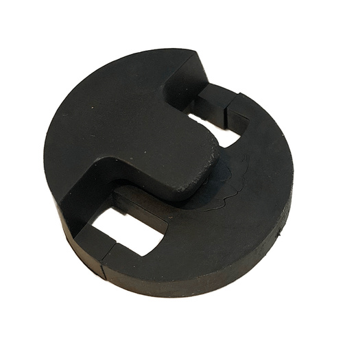 Standard Round Double Bass Rubber Mute - Made in USA