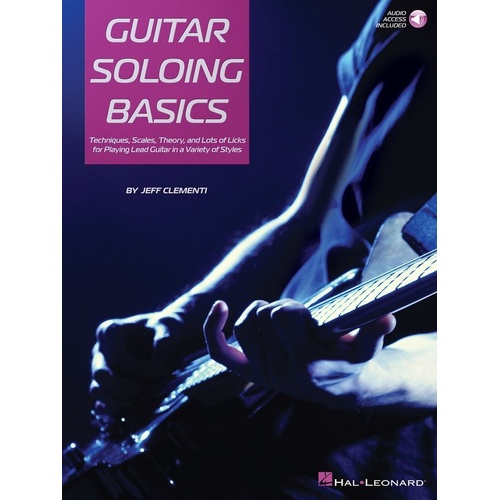 Guitar Soloing Basics Tab Book with Audio Guide
