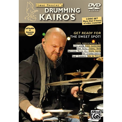 Claus Hesslers Drumming Kairos DVD/Pdf/Poster