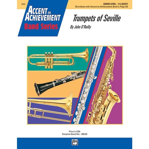 Trumpets Of Seville Concert Band Gr 1.5