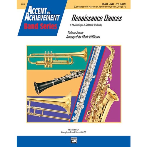 Renaissance Dances Concert Band Gr 1.5