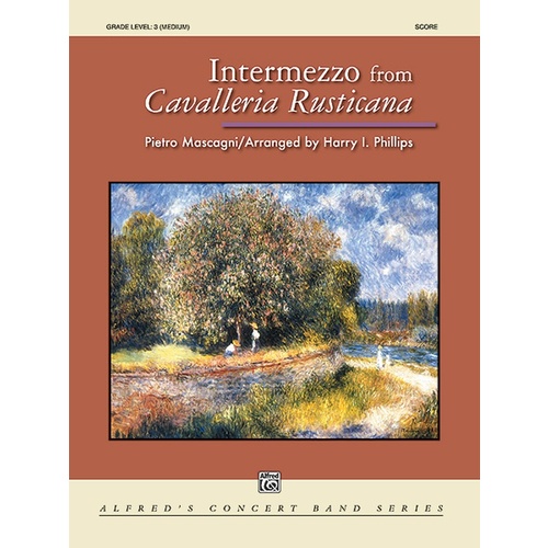 Intermezzo From Cavalleria Rusticana Concert Band Gr 3 Score