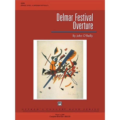 Delmar Festival Overture Concert Band Gr 3