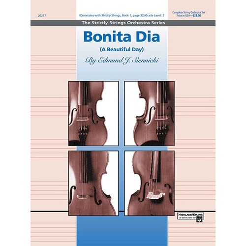 Bonita Dia String Orchestra Sheet Music Grade 2