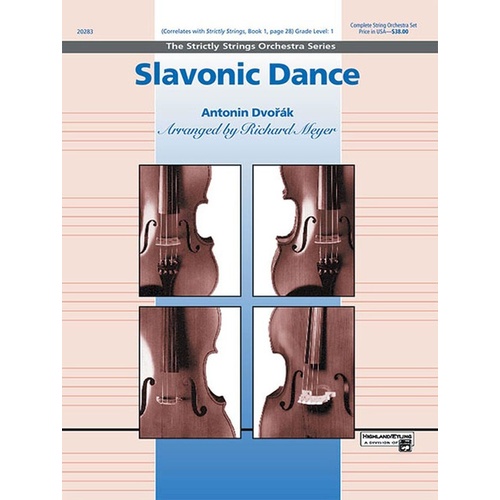 Slavonic Dance String Orchestra Sheet Music Grade 1