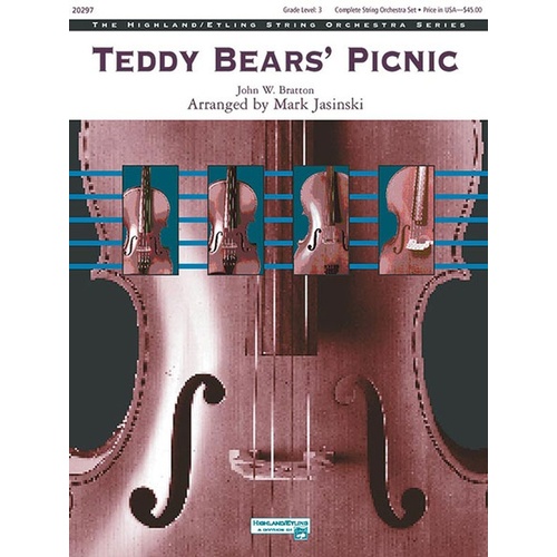 Teddy Bears Picnic String Orchestra Sheet Music Grade 3