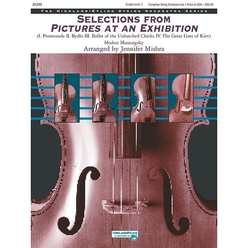 Pictures At An Exhibition Selections String Orchestra Gr 3