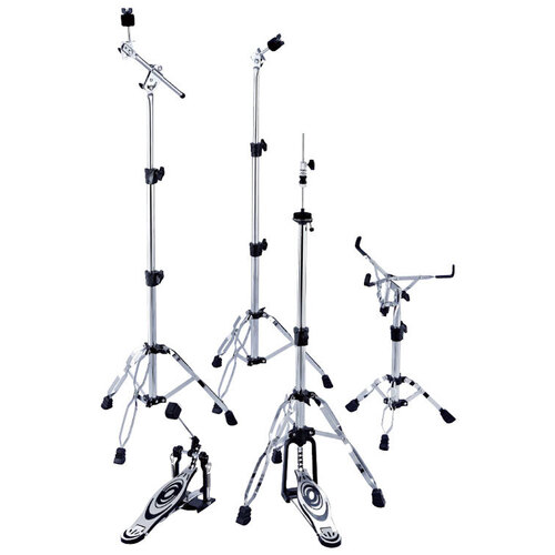 Peace 202 Series Chrome 5-Piece Drum Hardware Package