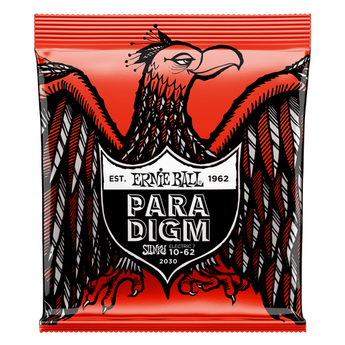 Ernie Ball Skinny Top Heavy Bottom Slinky Paradigm 7-String Electric Guitar Strings