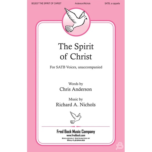 Spirit Of Christ SATB A Cappella (Octavo)