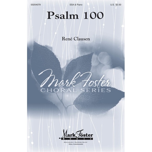 Psalm 100 Ssa (Octavo)