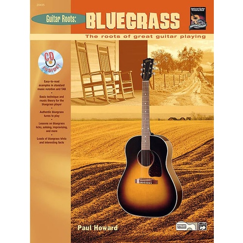 Guitar Roots Bluegrass Book/CD