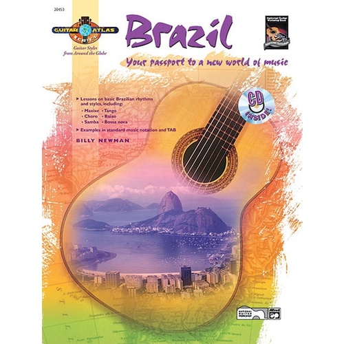 Guitar Atlas Brazilian Book/CD